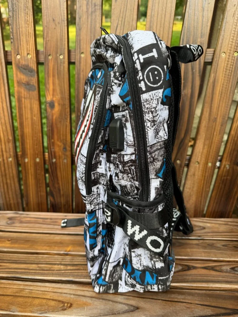 Shark Mouth Backpack - Trending School Bookbag, Waterproof w/ Multiple Pockets